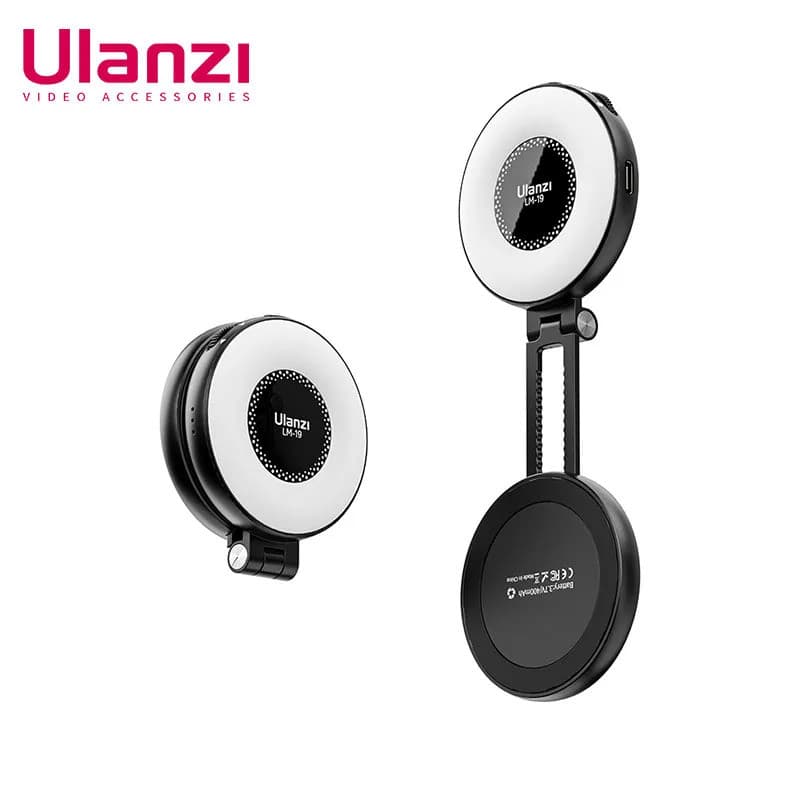 Ulanzi LM19 MagSafe Light Portátil Selfie Luz Para iPhone 13 14 15 Pro/Max De Preenchimento Suporte De Telefone Vídeo