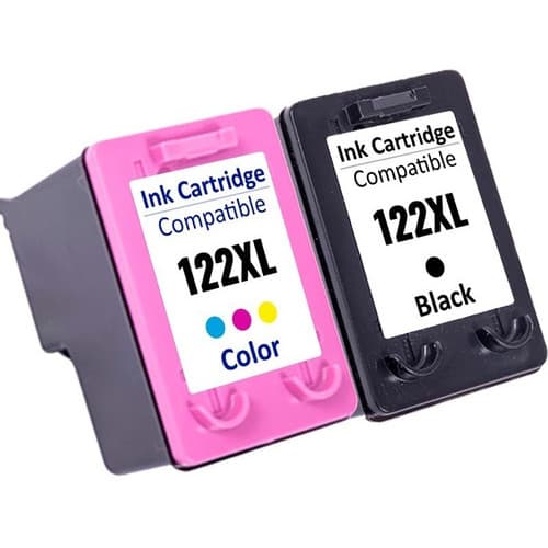 Kit Cartucho Compatível Para Hp 122xl Deskjet 2050 3050 27ml