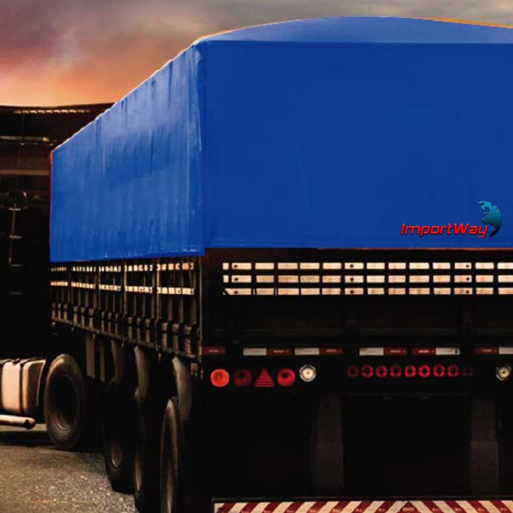 Lona Plástica Polietileno 70gsm 5x4 caminhão Importway