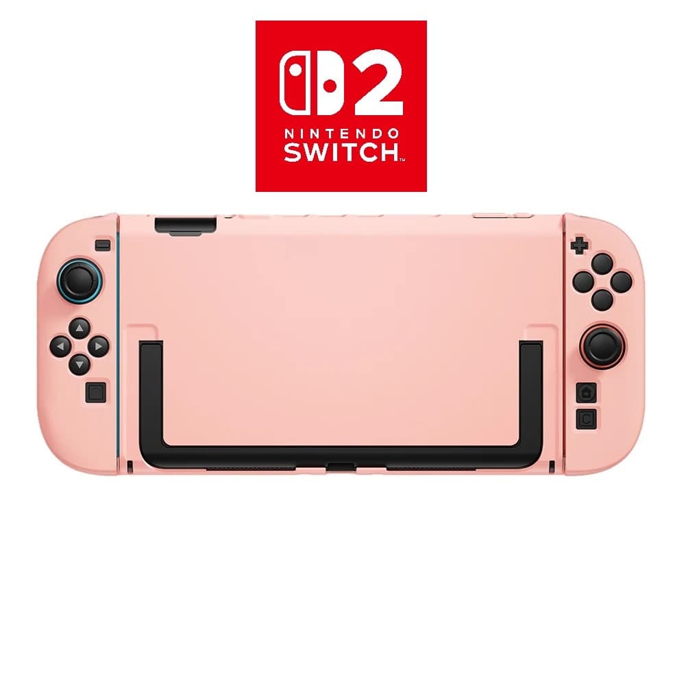 CAPA ROSA PASTEL NINTENDO SWITCH 2 CASE PROTEÇAO NS2 ACESSÓRIO