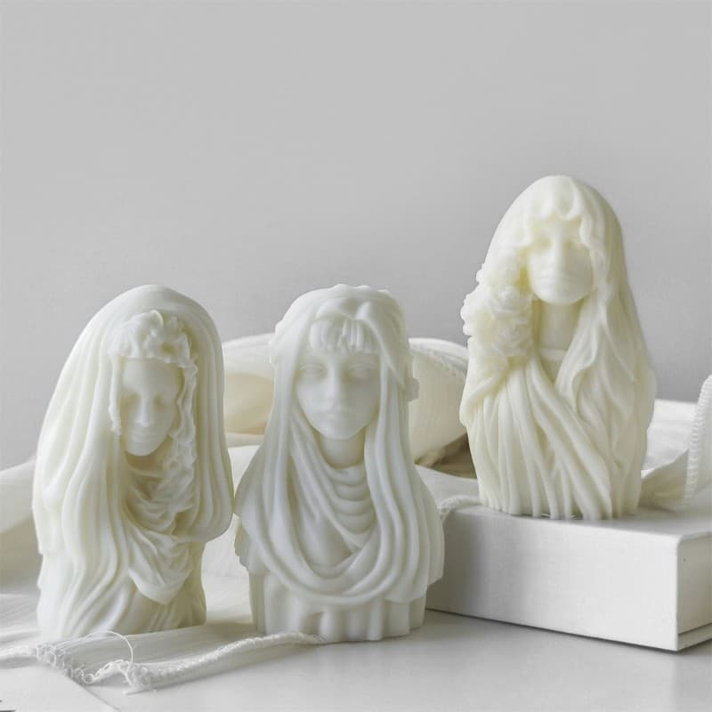 GODD Prático Resistente Silicone Deusa Escultura Molde Acessório Para Casa Artesanato Gesso E Criação De Resina Uso Diár