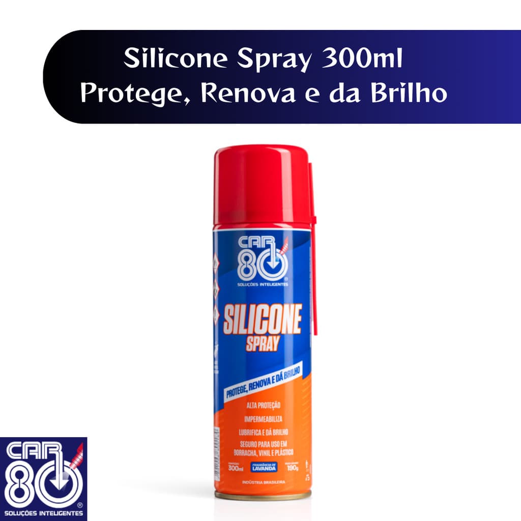 Silicone Spray Car80 Protege Renova Da Brilho Painéis De Veículos Canaletas de Vidros Peças de Vinil