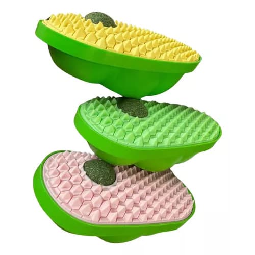 Escova Massageadora Removedor Pelos De Gato Kat Brush Catnip