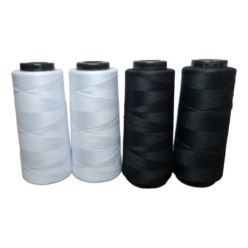02 Linhas Para Costura Resistente 2000 Jardas 100% Poliéster