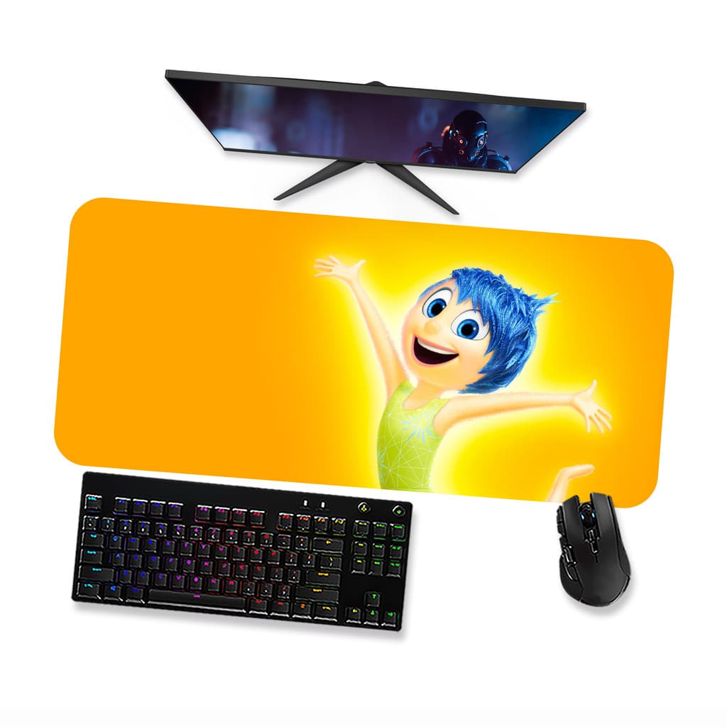 Mouse Pad Gamer Grande  DIVERTIDAMENTE ALEGRIA 1  90x40 80x40 60x40 70x30 45x40