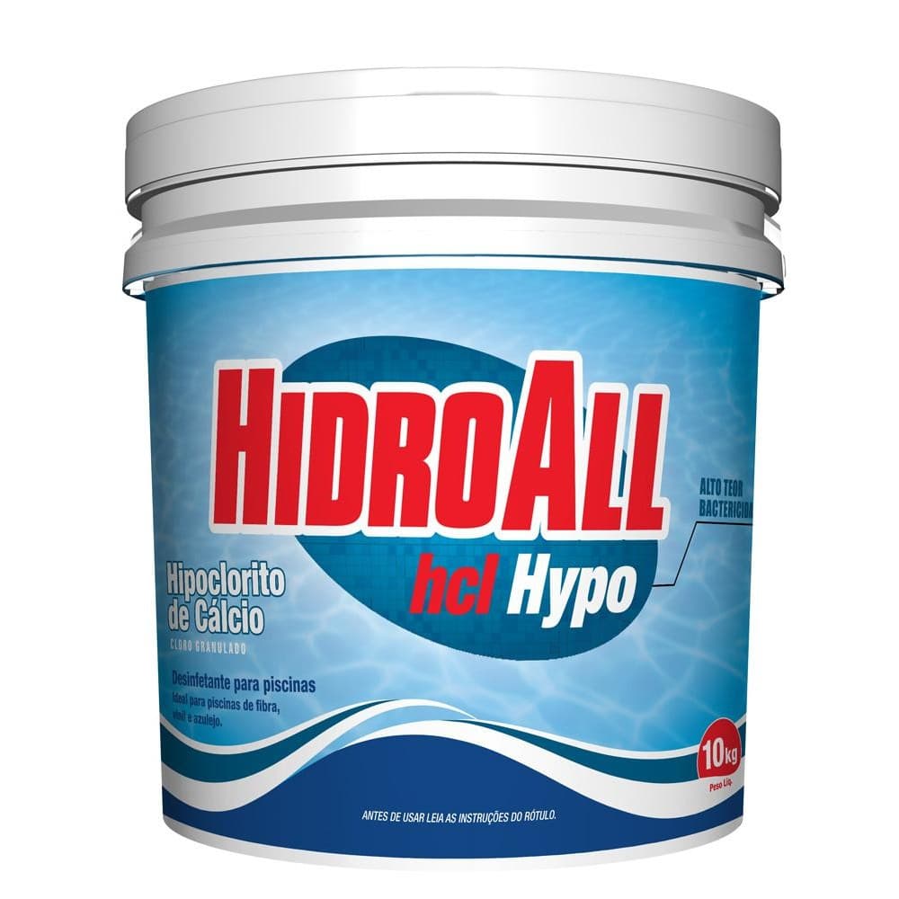 Hcl Hypo Hipoclorito De Calcio - 10 Kg - Hidroall