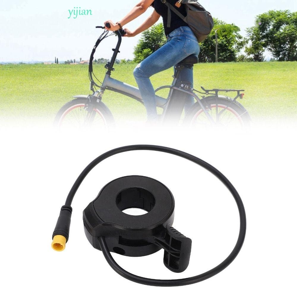 Acelerador De Polegar Para Bicicleta Elétrica YIJIAN , Conector De Plugue À Prova D'água WP 130X , 3 Pinos