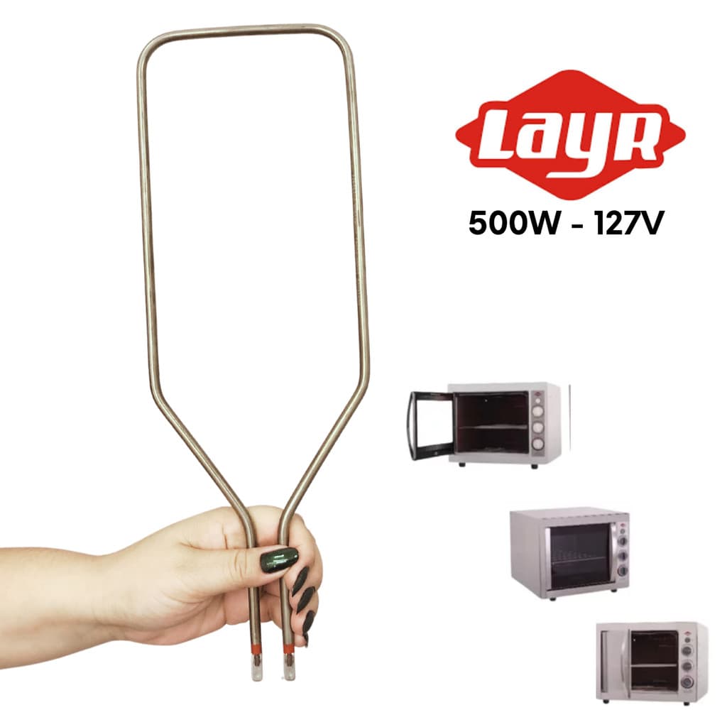 Resistência Elétrica Forno Elétrico Layr 127v 500w Interna