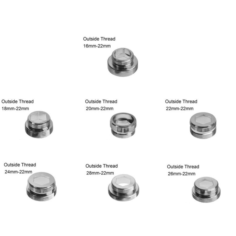 Conector De Aerador De Torneira De Latão , Rosca Externa , Adaptador De Economia De Água Para Cozinha