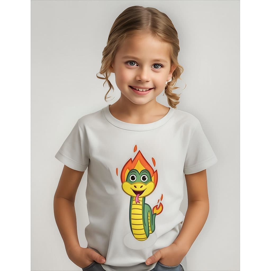 Camiseta Infantil Boitata Turma Folclore Brasileiro Lendas