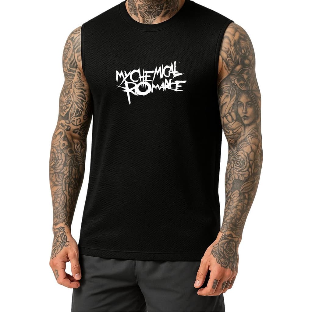 Regata Machão My Chemical Romance Dryfit Banda Rock Camiseta