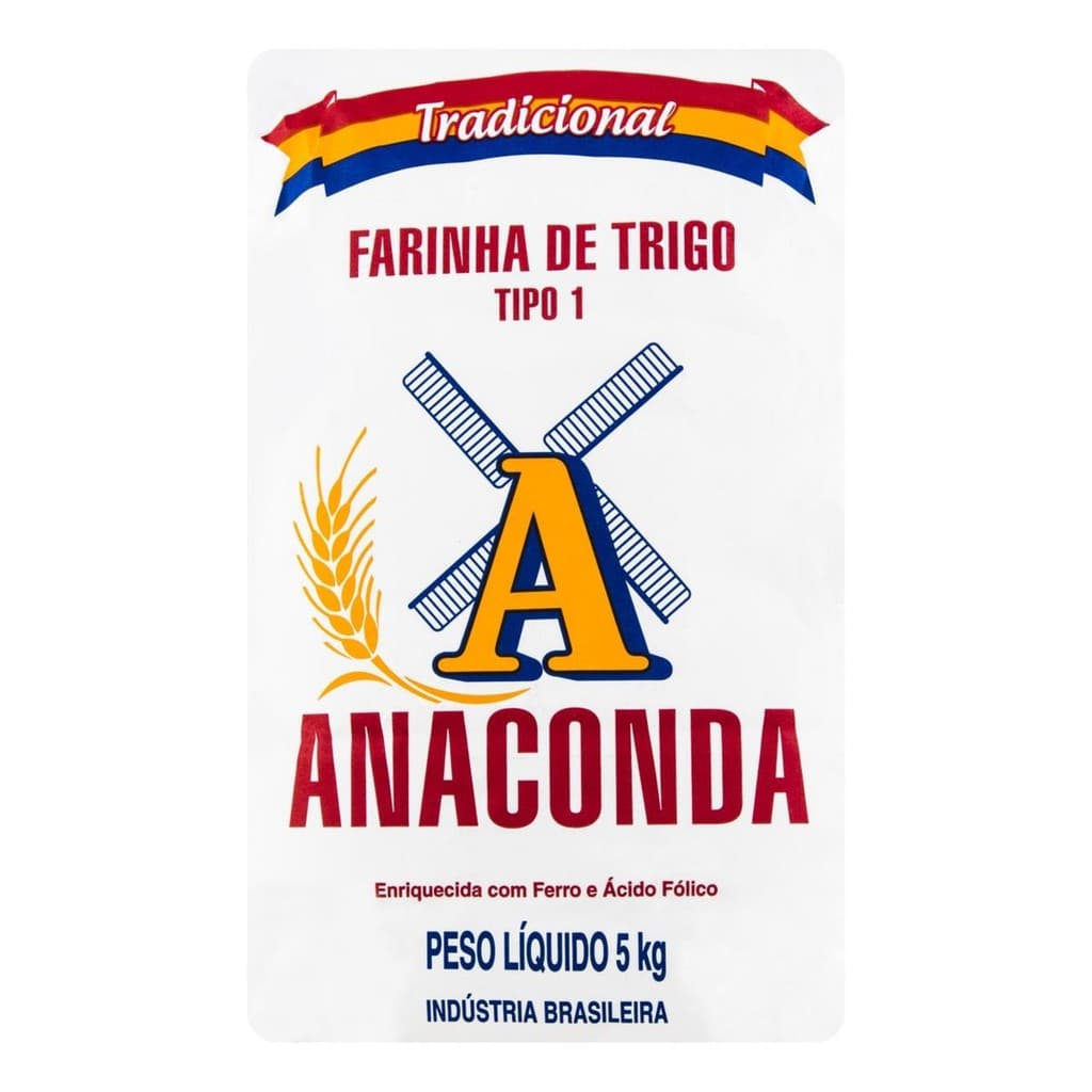 Farinha Anaconda trigo 5 kg