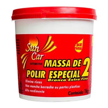 Massa Polir 2 Base Agua 1kg - Universal
