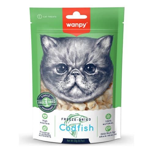Petisco para Gatos Wanpy Freeze Dried Truly Churu Petisco Premium Natural importado para gatos