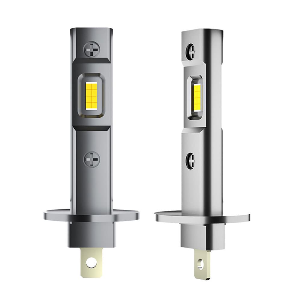 Par Lâmpada LED H1 H3 Canbus 20000LM Sem Fio Mini 12V 6000K Farol/Névoa