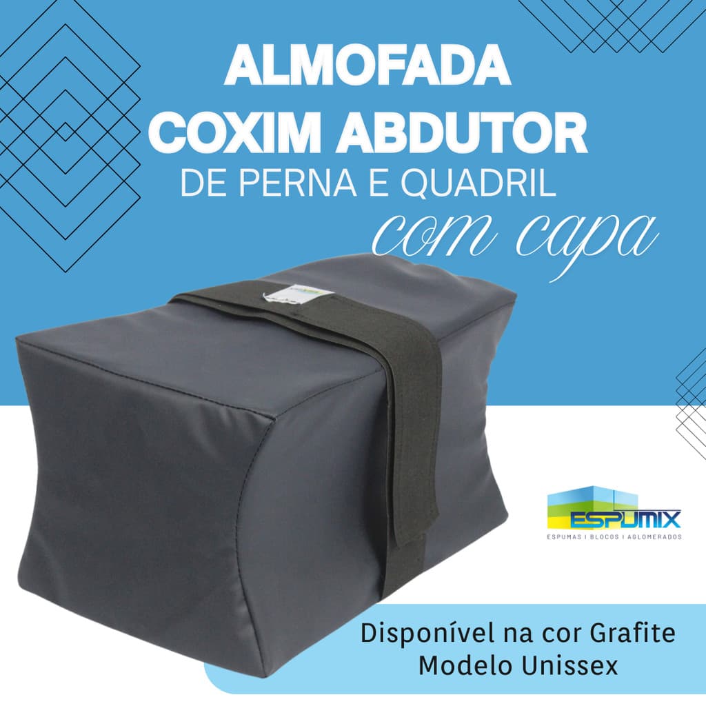 Almofada Coxin Abdutora para Perna e Quadril Com Capa