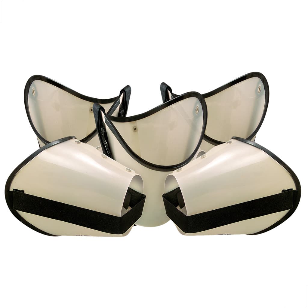 Kit 5 Focinheiras Jogo de Focinheira Plasticas Para Cachorro Petshop N 1 ao n 5