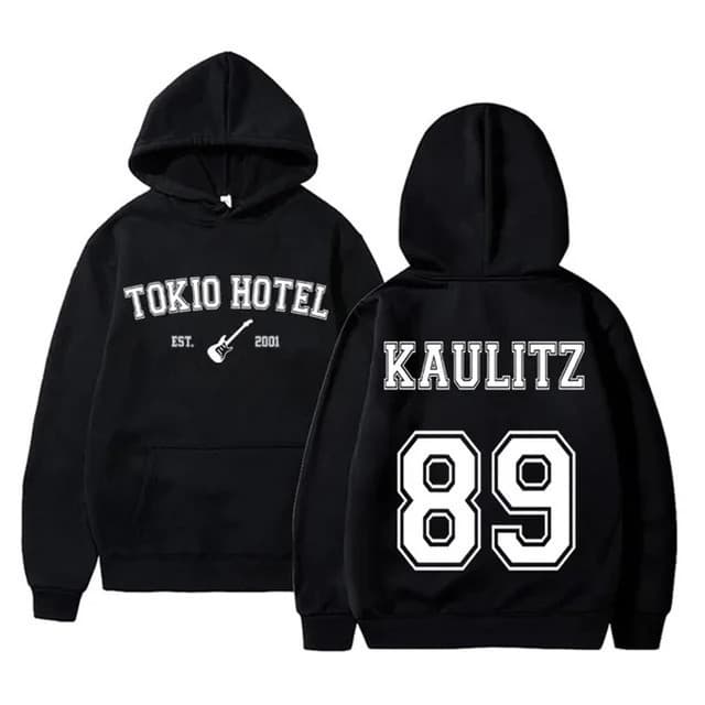 Moletom Canguru Tokio Hotel Kaulitz 89 Banda De Rock Totoro Blusa De Frio  Pop ENVIO IMEDIATO