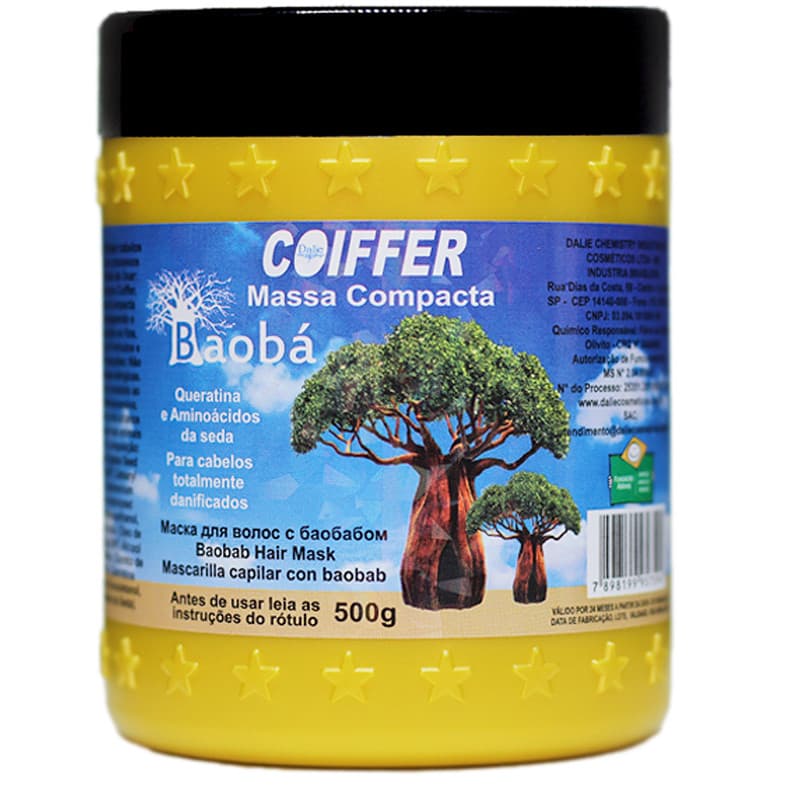 Mascara De Hidratação Baoba Coiffer 500 g