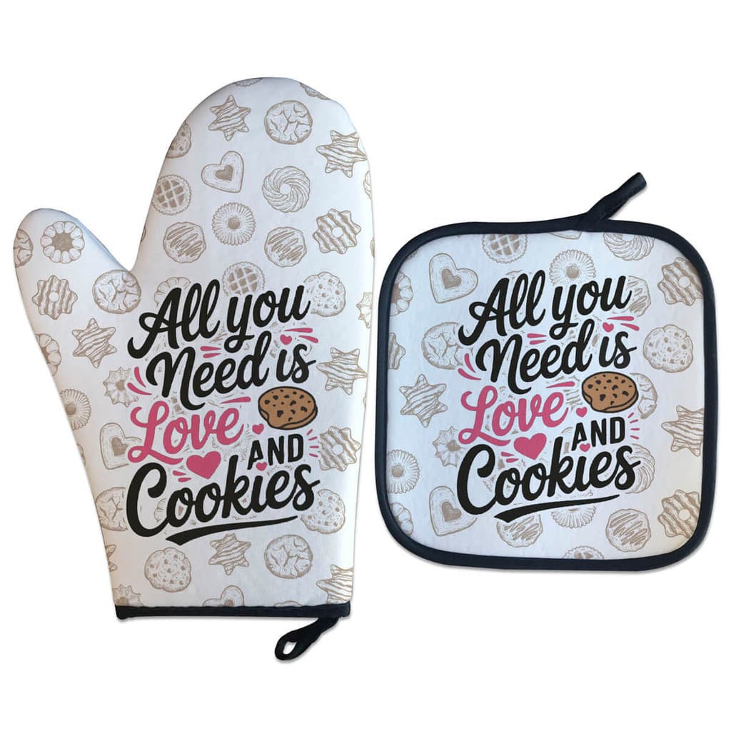 Kit Luva Térmica - Cookies Cozinha Criativa