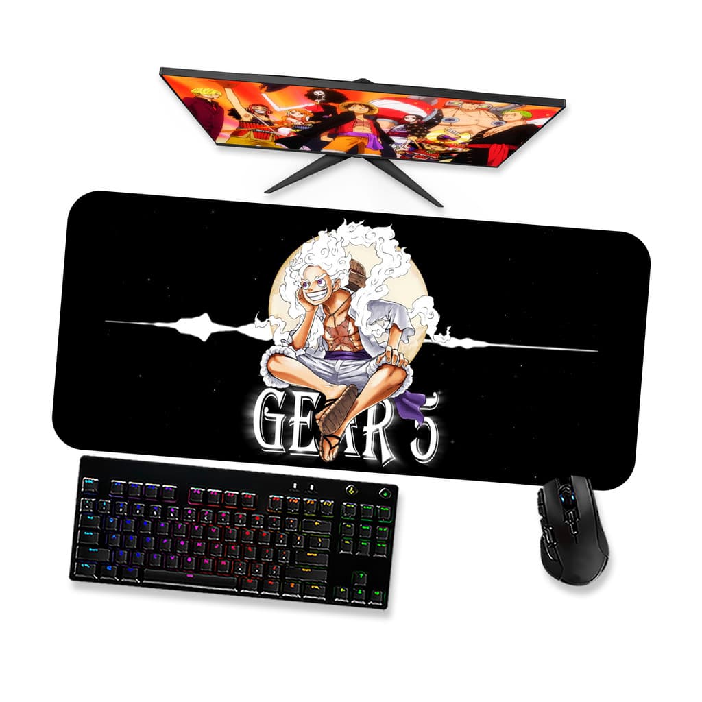 Mouse Pad Gamer Grande  ONE PIECE LUFFY GEAR 5 OP3  90x40 80x40 60x40 70x30 45x40