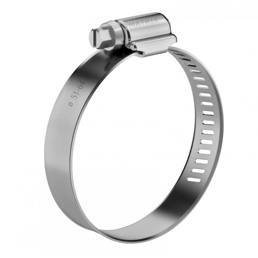 Abracadeira 15mm Larga Inox    25-38