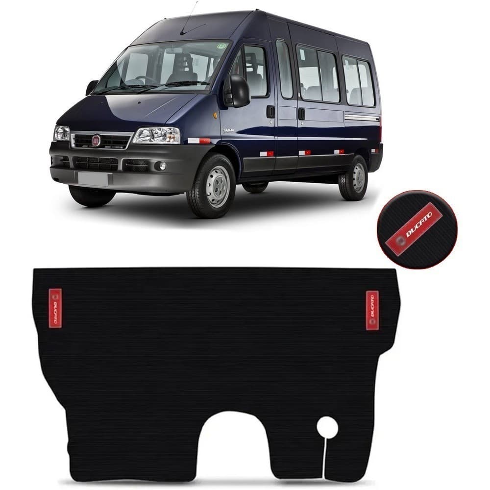 Tapete Borracha Pvc Preto Van Fiat Ducato 1997 98 99 A 2017