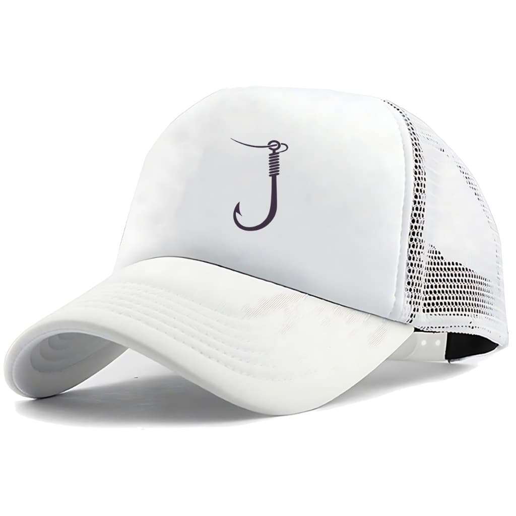Bone telinha pescador aba curva trucker pescaria