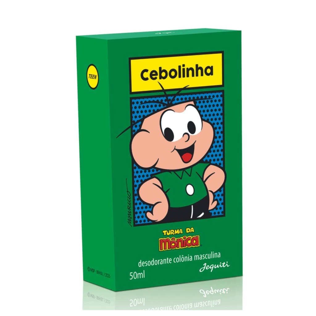 Cebolinha Turma da Monica Colônia 50ml - Vidro Jequiti