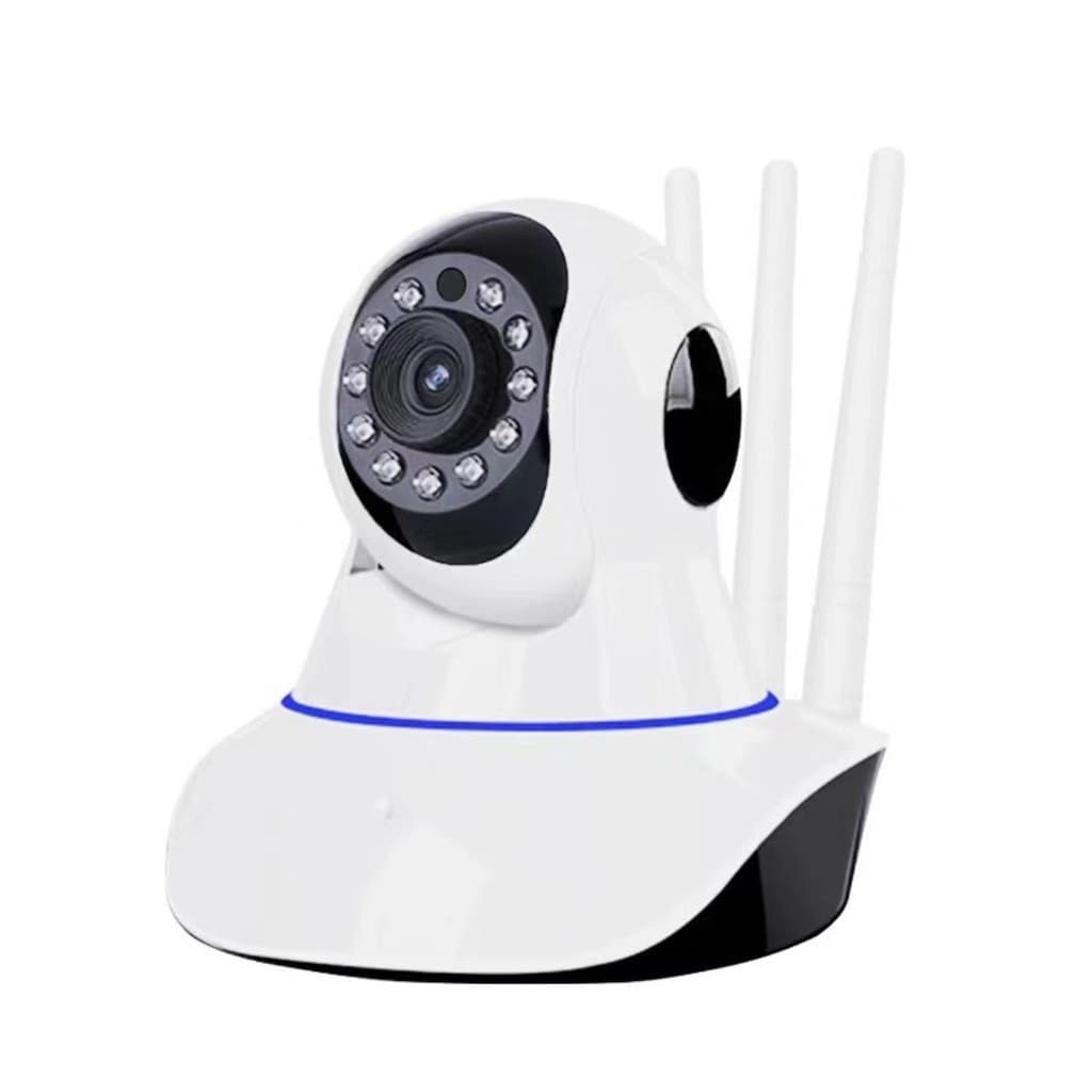 Câmera Wifi Vira 360 3antenas Ip Geraçâo Visâo Noturna APP Yoosee