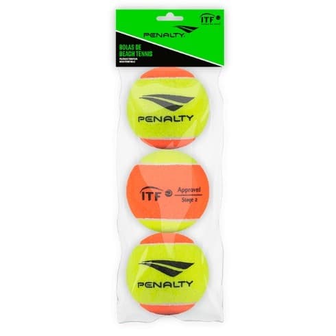 PACK 3 BOLINHAS BEACH TENNIS - HOMOLOGADA ITF - STAGE 2