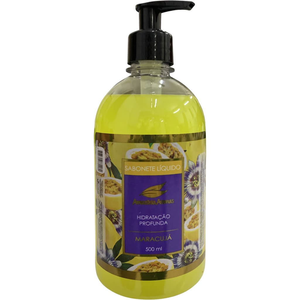 SABONETE LÍQUIDO HIDRATANTE 500ML MARACUJÁ AMAZÔNIA AROMAS