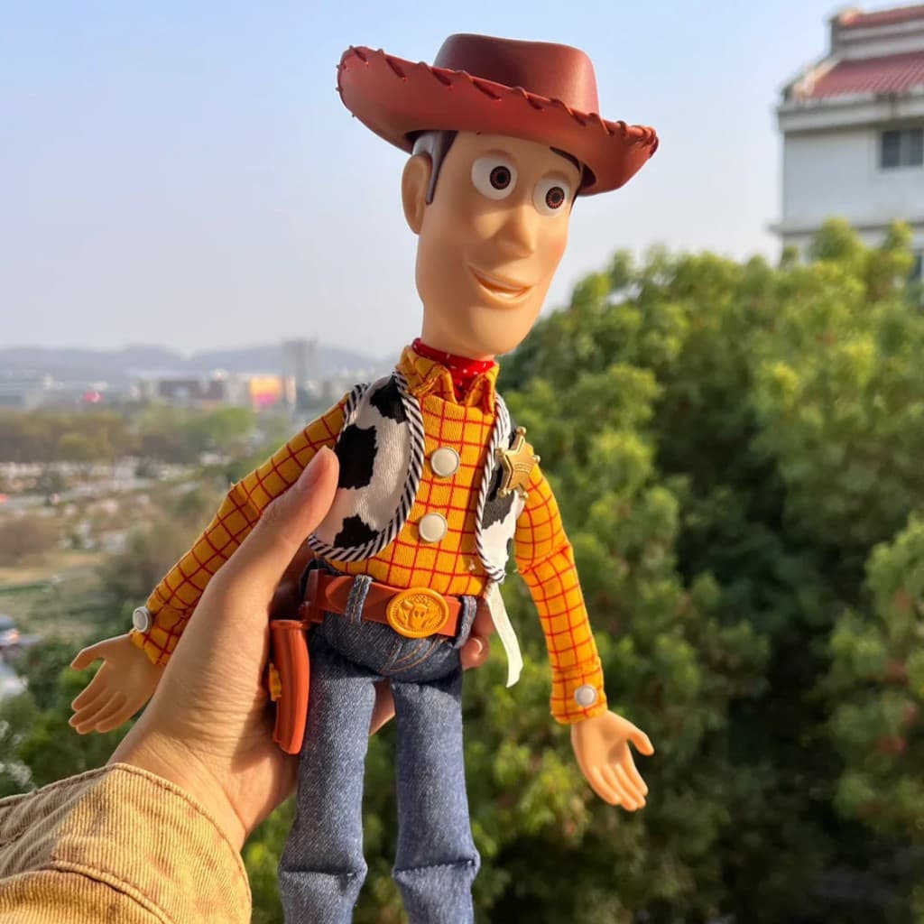Toy Story Falando Woody Presente de Aniversário Brinquedo Infantil