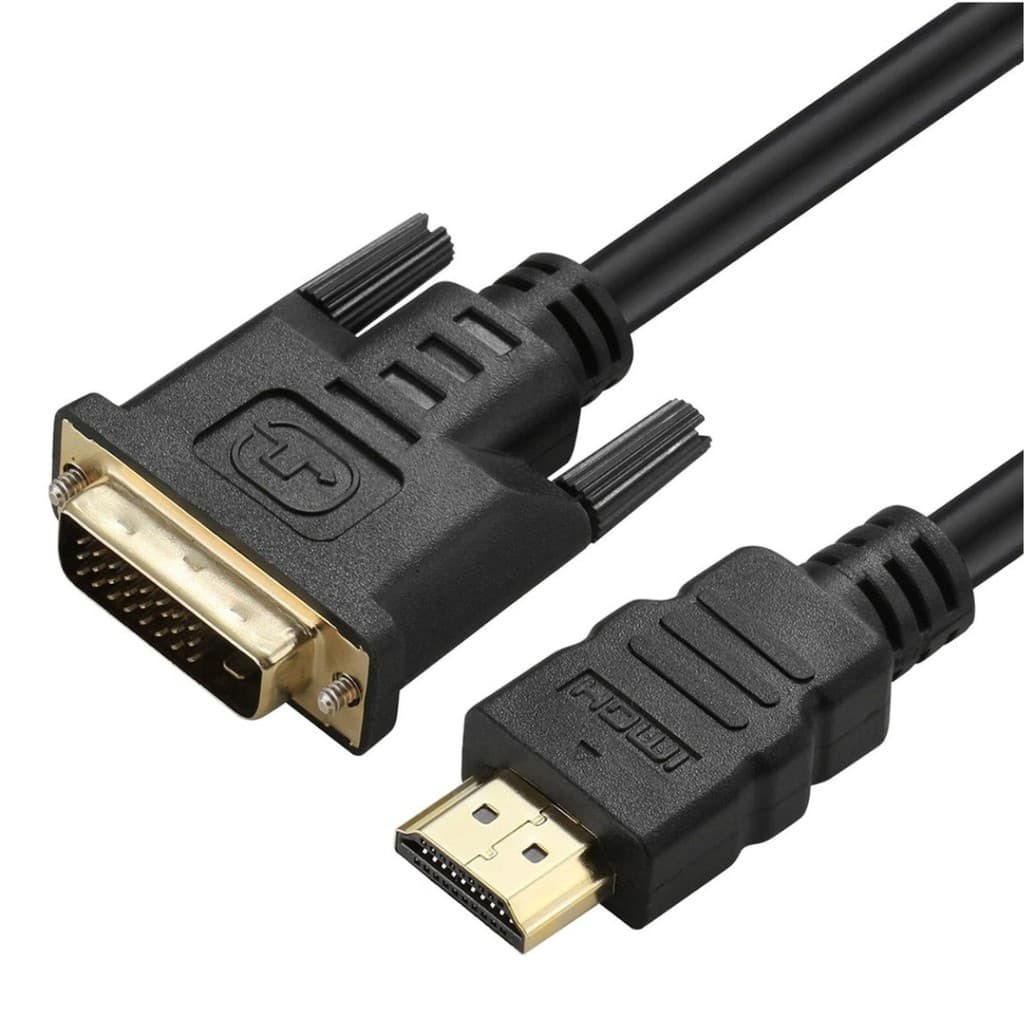 Cabo Adaptador Dvi X Hdmi Conversor Hdmi Macho X Dvi Macho