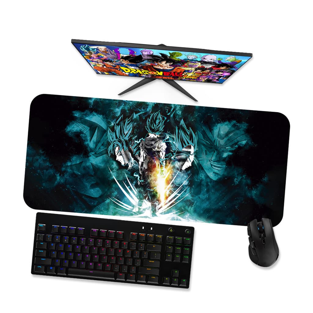 Mouse Pad Gamer Grande  DRAGON BALL GOKU 1  90x40 80x40 60x40 70x30 45x40