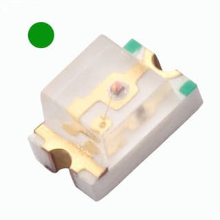 LED SMD 0805 Verde 2,8V a 3,5V 23.128