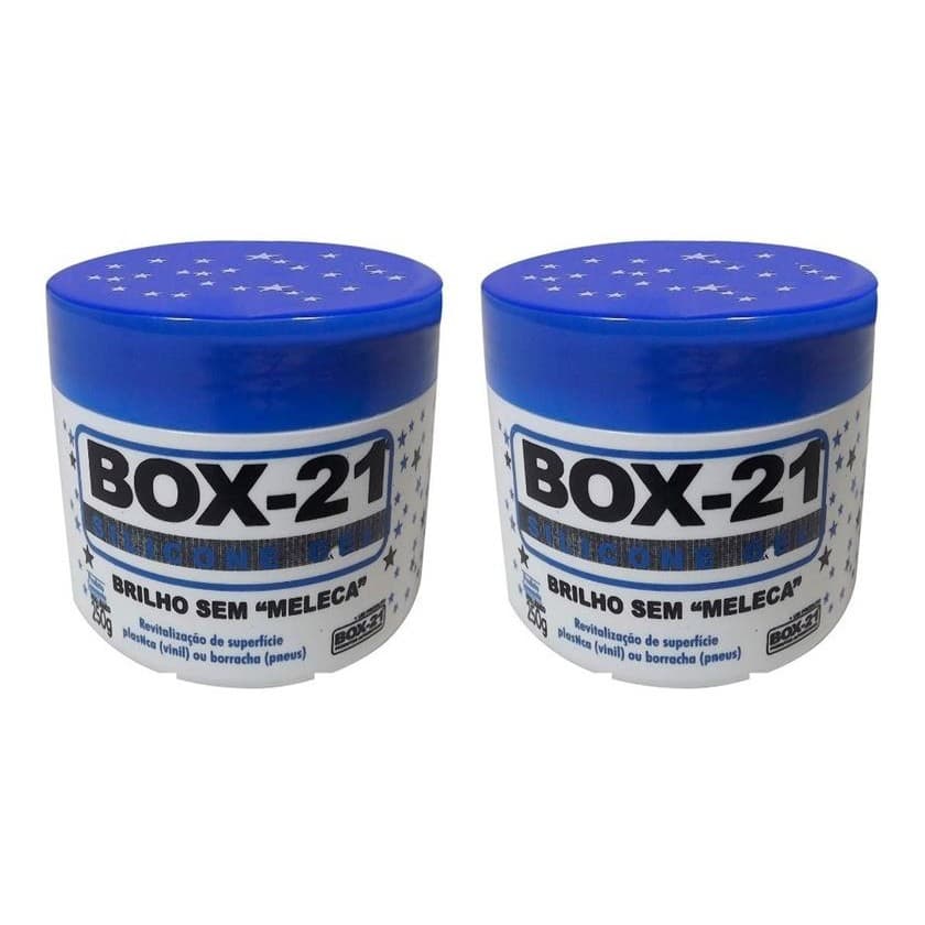 Kit 2 X Silicone Automotivo Gel Box 21 - 250g
