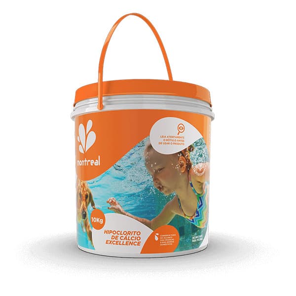 CLORO HIPOCLORITO DE CALCIO HIDRATADO EXCELLENCE - BALDE 10 KG - MONTREAL