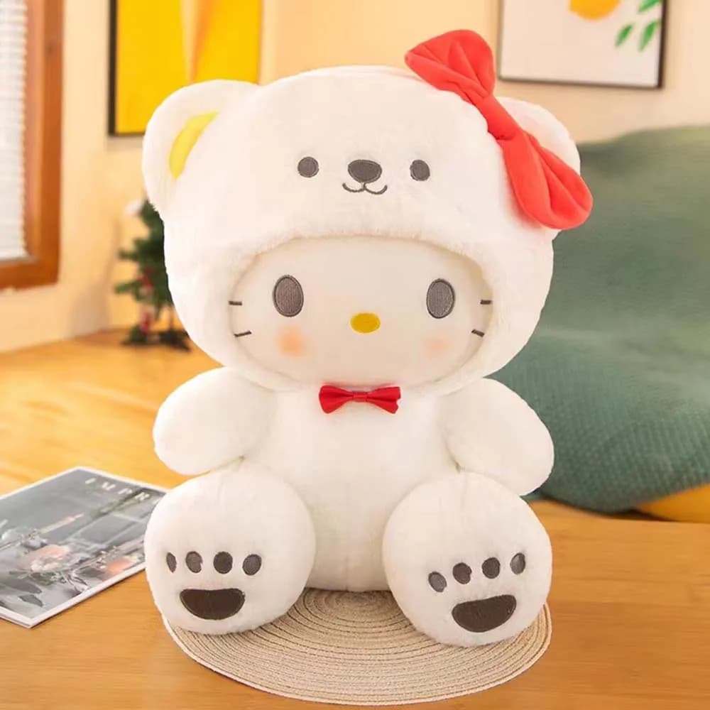 25cm Hello Kitty Pelucia Melody Canela Kuromi Boneca De Pelúcia Brinquedos Macios * &-*