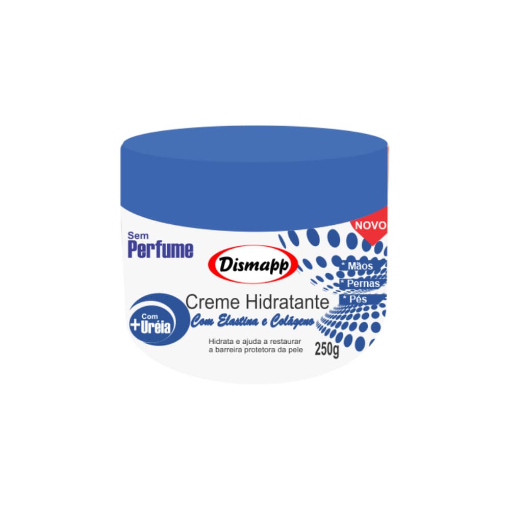 Creme para Mãos e Pés Dismapp Sem Perfume com Ureia 250g