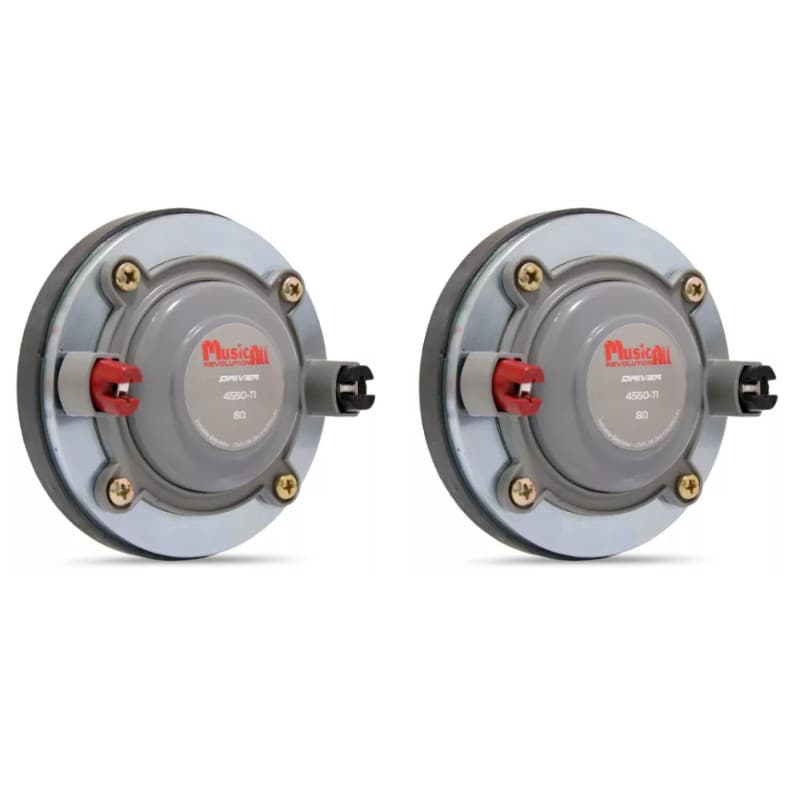 Kit 2 Driver Musicall Dti Titanium 4550 90W RMS  8 Ohms mod 2540 Pro Som Automotivo Caixa de Som