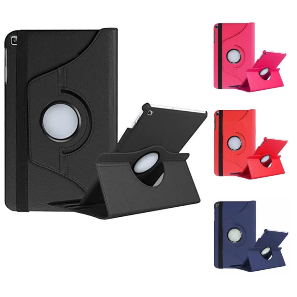 Capa Tablet Samsung Galaxy A9 8.7" Giratoria De Couro Com Suporte 360º