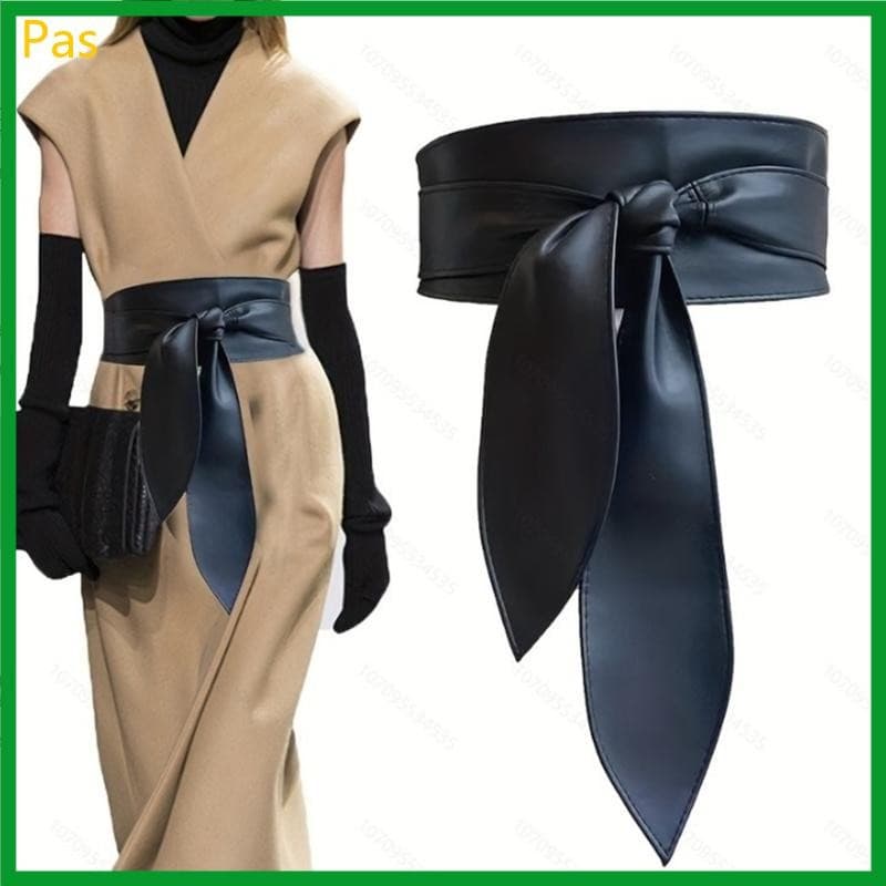 Cinto Atado Auto Gravata Envoltório Para Vestido Largo Cinches Macio Plutônio Amarrar Menina
