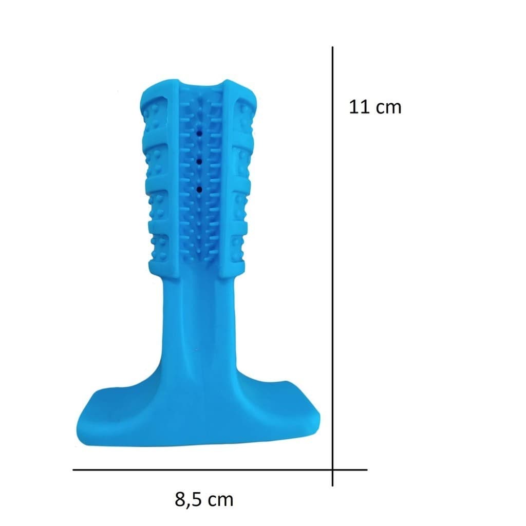 Escova Dente Pet Mordedor dental Brinquedo interativo para cães Cachorro Remove Tartaro