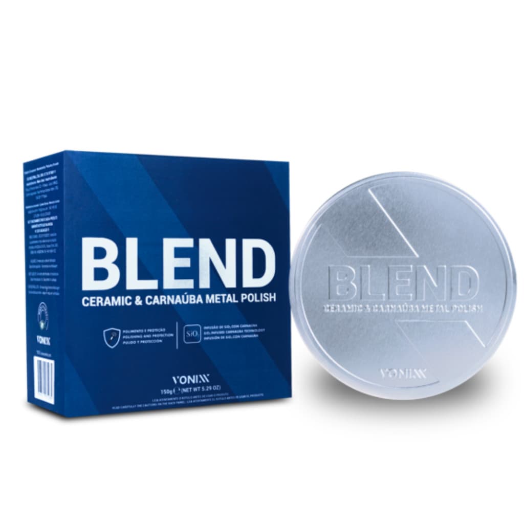 Blend Metal Polish Polidor de Cromado Vonixx 150g