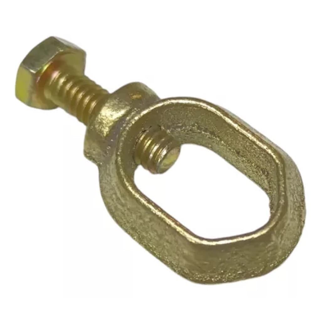 Grampo Aterramento Conector Terra P/ Haste 1/2 5/8 Reforçado