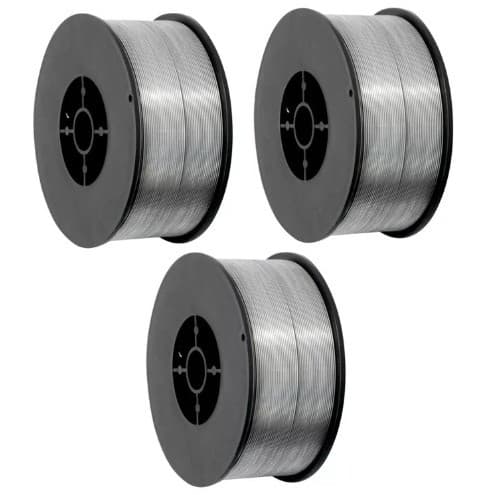 Kit 3 Arame De Solda Tubular 0.9mm Sem Gás Rolo De 1kg (Cada) - E71T-SG