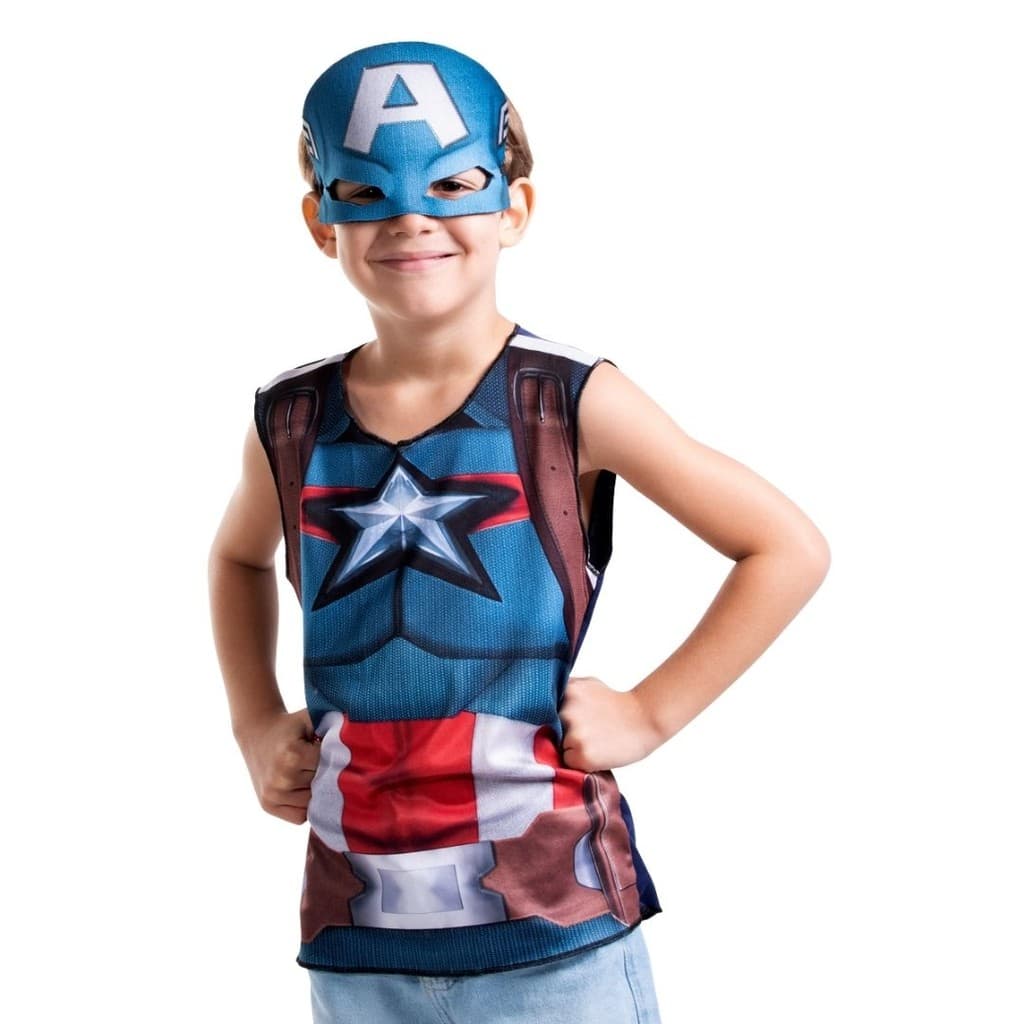 Fantasia Capitão Améica - O Primeiro Vingador!