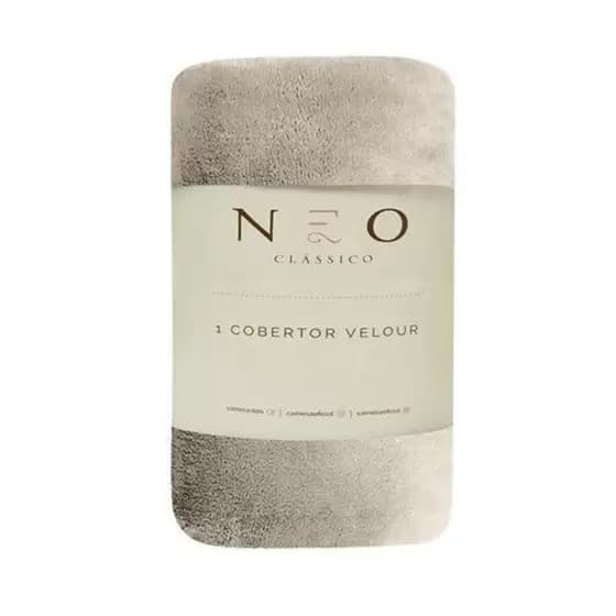 COBERTOR SOLTEIRO VELOUR 300G M2 NEO Ref. CAME1.12593.02