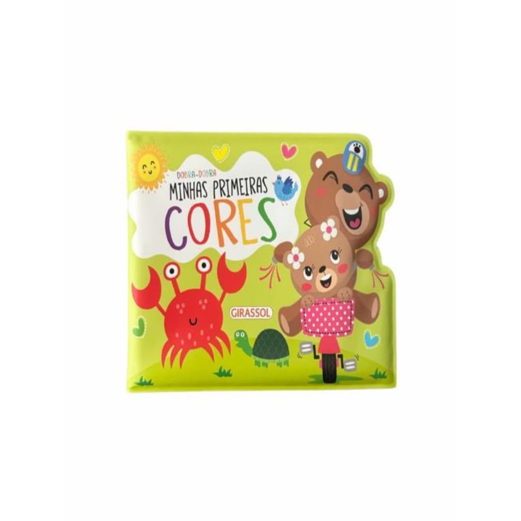 Livro - Dobra-Dobra - Minhas Primeiras Cores - Livro De Banho